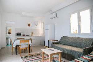 Kuchyň nebo kuchyňský kout v ubytování CoZi Coliving Djerba