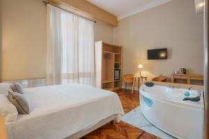 Katil atau katil-katil dalam bilik di Palazzo Pischedda