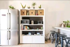 Kuchyň nebo kuchyňský kout v ubytování Acquachiara Rooms