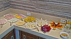 Comida no hotel ou em algum lugar perto