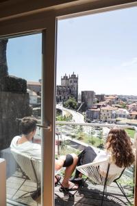 Balkón nebo terasa v ubytování Onefam Ribeira