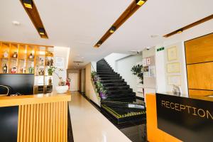 Vstupní hala nebo recepce v ubytování L'Amo del Mare Hotel + 37 fotografií