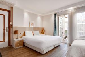 Ein Bett oder Betten in einem Zimmer der Unterkunft Yankı Otel