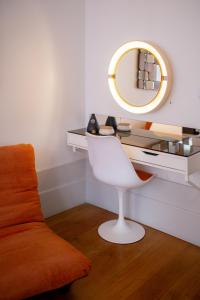 Zona de estar de Fil's Place
