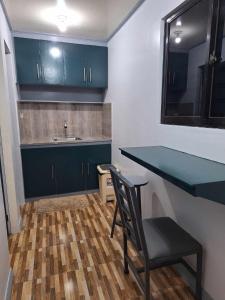 Travellers&Backpackers Apartmentにあるキッチンまたは簡易キッチン