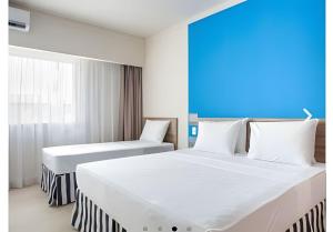 Postel nebo postele na pokoji v ubytování Ondas Praia Resort em Porto Seguro + 37 fotografií