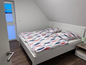 Postel nebo postele na pokoji v ubytování Malte