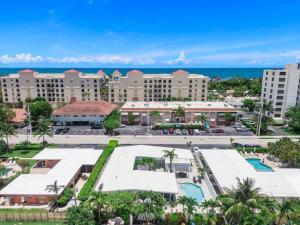 an aerial view of a resort with a parking lot at Together but with Privacy 3 Units and Private Pool in Fort Lauderdale