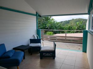 Balkón nebo terasa v ubytování La Casita Ilohë