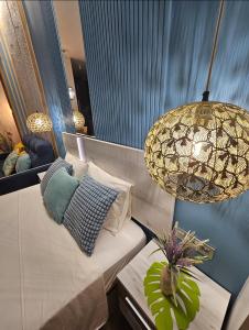 Lounge garden sea relax客房内的一张或多张床位