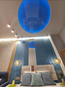 Lounge garden sea relax客房内的一张或多张床位