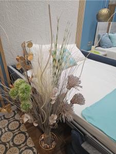 Lounge garden sea relax客房内的一张或多张床位
