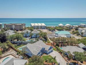 an aerial view of a resort near the ocean at SOUTHERN SEABREEZE 5BR POOL & BEACH by Barclé in Rosemary Beach