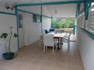 Balkón nebo terasa v ubytování La Casita Ilohë