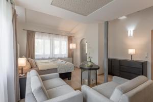 Voodi või voodid majutusasutuse Gasthof Ambachhof toas