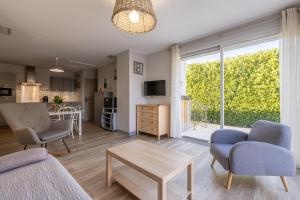 Χώρος καθιστικού στο Residence Melody