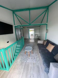 Posezení v ubytování La Casita Ilohë