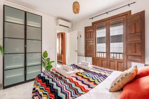 Ένα ή περισσότερα κρεβάτια σε δωμάτιο στο Luxury Suite Ancha de la Virgen