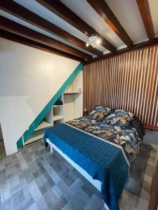Postel nebo postele na pokoji v ubytování La Casita Ilohë