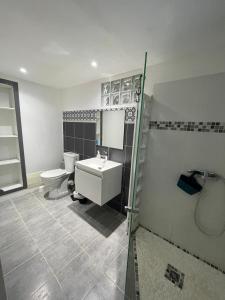 Koupelna v ubytování La Casita Ilohë
