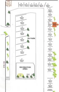 un diagrama de reproducción asexual de una planta en Ute Bluff Lodge, Cabins and RV park en South Fork
