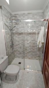 Koupelna v ubytování Piso Areal con vistas al mar + 10 fotografií