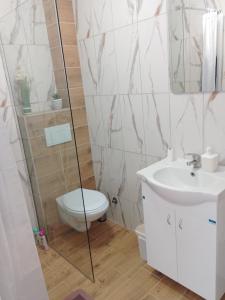 Kupatilo u objektu Apartman ELIT Srebrno jezero +37 fotografija