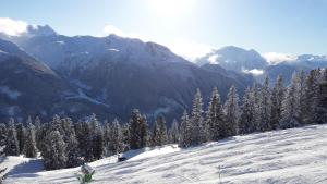 Landhaus Tirol v zimě