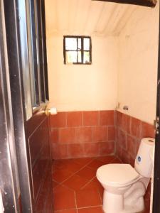 Koupelna v ubytování APRECUZ - Asociación Pro Recreación y Cultura de Zipaquirá