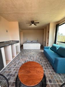 Xbalche eco hotel & RV park休息區