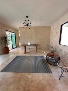 Xbalche eco hotel & RV park休息區
