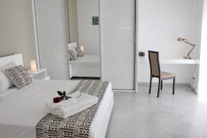Postel nebo postele na pokoji v ubytování KANDAKE APARTMENT Sal Rei Wi-Fi