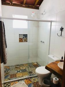 Ένα μπάνιο στο Canto da Seriema - Chalé 1