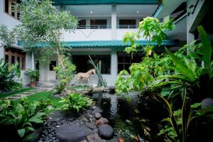 Vrt ispred objekta Cakra Kusuma Hotel