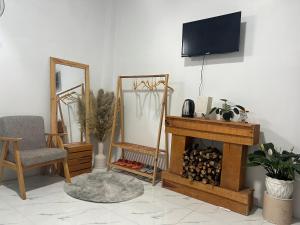 TV a/nebo společenská místnost v ubytování PITY House