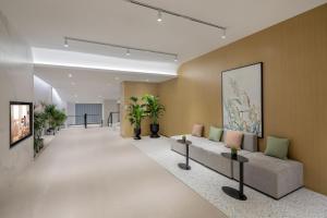 Χώρος καθιστικού στο Adoor Suites Shenzhen
