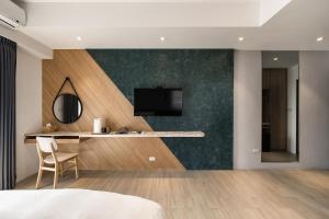 TV a/nebo společenská místnost v ubytování Antler Guest House