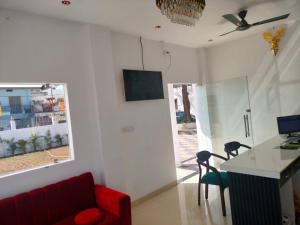Телевизия и/или развлекателен център в Hotel Shiv Vilas Palace