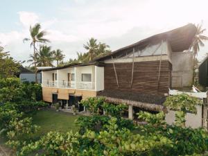 an aerial view of a house at Katig Beachfront Boutique Hotel in General Luna
