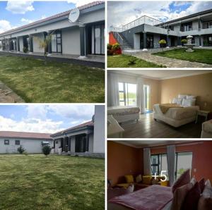 a group of four pictures of a house at Dudsk Enyonini in Newcastle