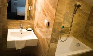 Koupelna v ubytování A7 Apartments