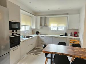Kuchyň nebo kuchyňský kout v ubytování NAVSIKA LUXURY APARTMENT