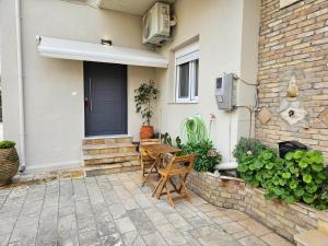 Balkón nebo terasa v ubytování NAVSIKA LUXURY APARTMENT