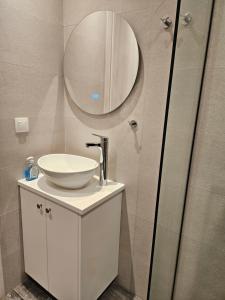 Koupelna v ubytování NAVSIKA LUXURY APARTMENT