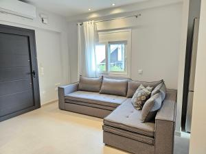Posezení v ubytování NAVSIKA LUXURY APARTMENT