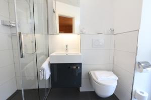 Vonios kambarys apgyvendinimo įstaigoje Lifestyle & Spa Hotel Grächerhof
