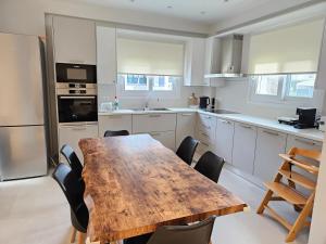 Kuchyň nebo kuchyňský kout v ubytování NAVSIKA LUXURY APARTMENT