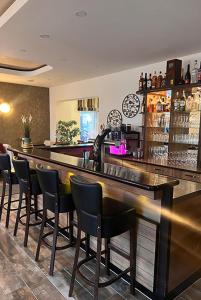 Lounge atau bar di Hotel Dietrichsdorfer Hof