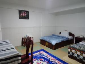 Letto o letti in una camera di Centro Guest House