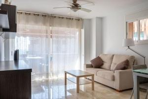 A seating area at AT301 Apartamento a pocos metros de la playa de Altafulla